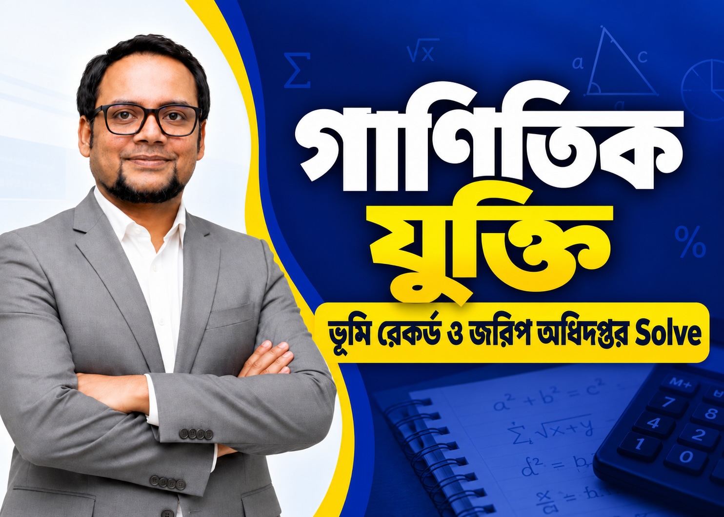 গাণিতিক যুক্তি | ভূমি রেকর্ড ও জরিপ অধিদপ্তর Solve